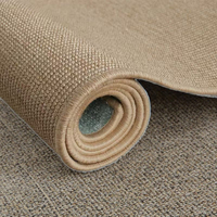 Tapis en sisal en gros Autovi, moquette en sisal pour salon, tapis en sisal naturel Wabi-sabi en rouleau grande taille