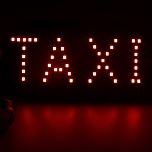 Luz indicadora de taxi, luz de matrícula, luz de taxi libre, luz de conductor, luces LED para vehículos - Product Image 5