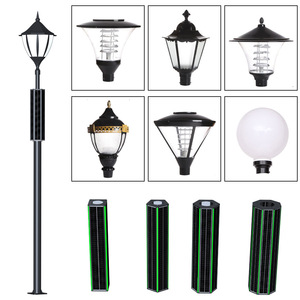 Pannelli Solari Fotovoltaici Poligonali Autopulenti per il Medio Oriente e l'Arabia Saudita, 6 <span class=keywords><strong>Lampioni</strong></span> Solari, 3 Illuminazioni Solari - Product Image 4