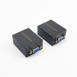 Extenseur VGA 60m, amplificateur de signal haute définition, transmission réseau avec protection contre la foudre, antistatique - Product Image 1