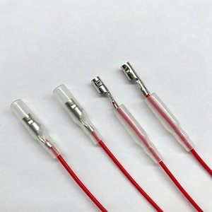Faisceau de câbles à borne balle personnalisé 4,0 mm/4,8 mm avec gaine de protection, câble connecteur balle mâle/femelle pour appareils électroménagers - Product Image 2