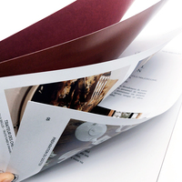 Impression couleur professionnelle personnalisée Livret de prospectus personnalisé Brochure de produit Catalogue d'entreprise Service d'impression de magazines photo