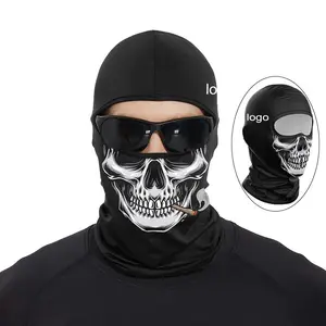 Outdoor Halloween Motorfietsen Masker Zonnebrandcrème Ijsmasker Gezicht Monster Aap Mond Fietsmasker