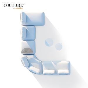 Olala-Conjunto de sofás de jardín, muebles de exterior personalizados para Patio, parque, Villa, proyecto Hotel - Product Image 1