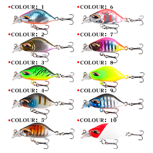Factory Outlet Hundimiento 3,5g 56mm Cebo duro Anzuelos triples dobles Aparejos de pesca Minnow Catch Big Fish - Product Image 6