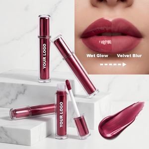 Lápiz Labial al por Mayor de <span class=keywords><strong>Moda</strong></span>, 10 Colores, No Pegajoso, con Brillo Efecto Cristal, Voluminizador, Larga Duración 12H, Maquillaje Labial con Efecto Soft Focus - Product Image 1