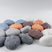 Neue Lifestyle-Ästhetik Steinförmige Kerze im Handgefertigten Stil Perfekt für Strand- und Gartenumgebungen Geburtstagsgeschenke