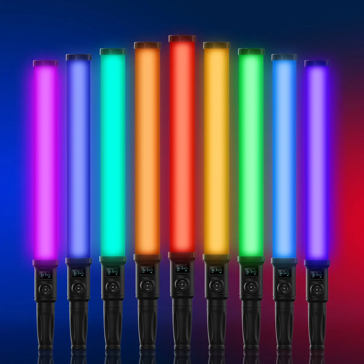 Mới! Follow To The Music Tube Light Wand Tube Light Studio RGB Photo Video Light Đèn LED Video Chuyên Nghiệp Chụp Ảnh Điện Ảnh