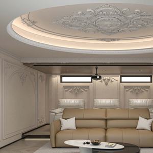 EverWall PU Poliuretano Impermeable Arcos Moldura de esquina Lisa Luz de <span class=keywords><strong>techo</strong></span> <span class=keywords><strong>Piscina</strong></span> Diseño francés - Product Image 4