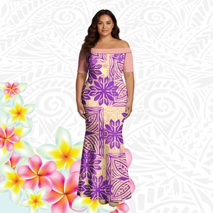 Fashion Hawaiian Print Dress - 2025 New Style Midi Fashion Hawaiian Print Dress - 2025 New Style Midi