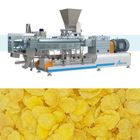 Nouvelle machine extrudeuse de flocons à double vis pour usine alimentaire, haute productivité, en acier inoxydable 304, avec moteur Siemens, pour millet et maïs