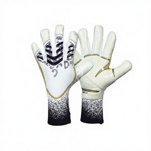Guantes de Portero de Fútbol Blue Eagle Sports - Tallas 6 y 10, Látex Alemán de Contacto de 4mm, Agarre Adhesivo, Cierre de Gancho y Bucle, Dedos Enrollados, Palma Plana - Product Image 2