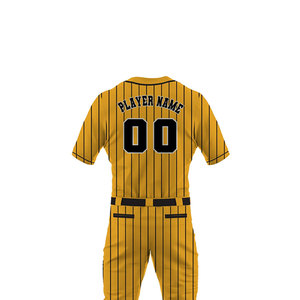 Uniforme de Béisbol Ligero con Estampado por Sublimación Personalizado, Precio al por Mayor, Ropa Deportiva Personalizada para Equipos, Uniforme de Béisbol y Sóftbol - Product Image 5