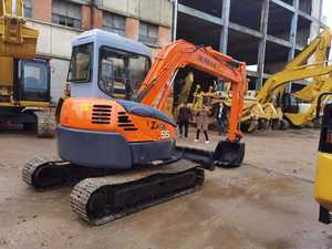 Mini pelleteuse d'occasion Hitachi ZX55 Mini pelleteuse d'occasion à vendre Pelleteuse à Shanghai Pelleteuses d'occasion Hitachi ZX55 - Product Image 5