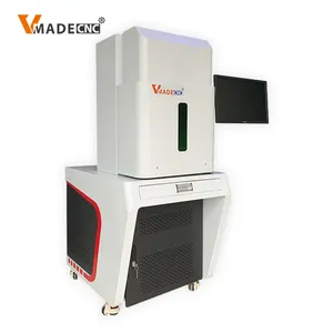 50w 60w 100w Deep Engraving Enclosed Cover Fiber Laser Marking Machine For Metal Stainless Steel