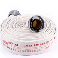 Tuyau d'incendie avec vanne de raccordement, équipement flexible de lutte contre l'incendie, 300 PSI