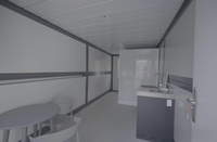 Maisons conteneurs modulaires préfabriquées de luxe, pliables et portables, 10 pieds, 20 pieds, 40 pieds, à prix fabricant