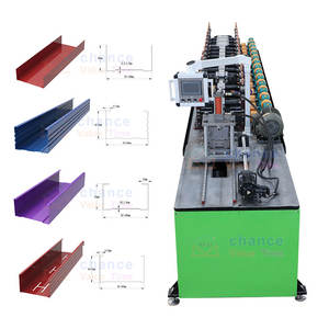 LIMING <span class=keywords><strong>Fullauto</strong></span> Machine de formage de rouleaux de goujons et chenilles pour cloisons sèches Gypse Cloisons sèches Paitition Frame Manufacturing C U Profiles Machine - Product Image 3