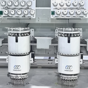 Harvest Round‑Head Industrial Embroidery Machine Apparel Machinery Cost‑effective Unit For Clothing Factory Mass Production - Product Image 2