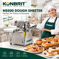 Machine à étaler la pâte commerciale pour la pâte feuilletée, les tartes aux œufs, les croissants et la fabrication de pâtisseries