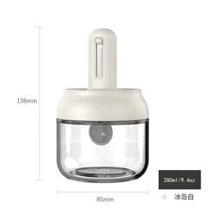 280Ml 9.4Oz Thủy Tinh Gia Vị Lọ Với Có Thể Thu Vào Muỗng Nắp Kín Đường Chủ Muối Hạt Tiêu Container Cà Phê Thanh Phụ Kiện - Product Image 6