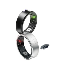 Anillo Inteligente Impermeable para Monitoreo del Sueño con Análisis VFC y Monitoreo Corporal, Anillo de <span class=keywords><strong>Salud</strong></span> y Fitness - Product Image 1