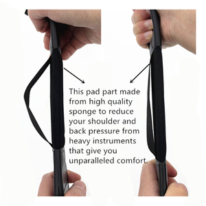 Sangle de <span class=keywords><strong>guitare</strong></span>, soulagement du stress conçu avec rembourré, les deux utilisés pour la <span class=keywords><strong>guitare</strong></span> <span class=keywords><strong>acoustique</strong></span>, électrique ou basse - Product Image 3