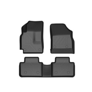Juego de 4 Alfombrillas de Coche 3D TPE de Lujo para Todas las Estaciones, Color Negro, para <span class=keywords><strong>Chevrolet</strong></span> Cruze 2017-2018 - Product Image 2