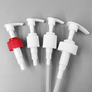 Tùy Chỉnh Sinh Thái Thân Thiện Với Dầu Gội Đầu Bơm 28/400 Nhựa Đen Gân Lotion Bơm Cho Chăm Sóc Cơ Thể Vít <span class=keywords><strong>Cap</strong></span> Lotion Bơm - Product Image 4