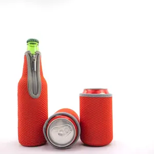 البيرة زجاجة كم عوازل 12oz 330 مللي القياسية البيرة مبرد الزجاجة يغطي الرمز الهاتفي زجاجة سترة