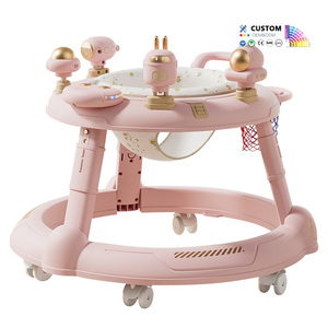 Custom OEM ODM Multifunctional Newborn <strong>Walker</strong> for Baby Folding Plastic Music <strong>Push</strong> Baby <strong>Walker</strong> 4 in 1 With Wheels and Seat - Product Image 3