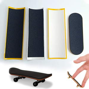 New Foam Grip Fingerboard Tape Black Self-adhesive All-Weather <strong>Skate</strong> Tape for Wood Plastic Deck <strong>Sticker</strong> - Product Image 1