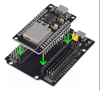 Carte d'extension ESP32, carte de dérivation GPIO 30 broches, carte de développement ESP32 (ESP32 DEVKIT V1) pour l'électronique grand public