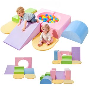 TenderPlayful <b>Soft</b> Foam Block With <b>Ball</b> <b>Pit</b> Play Structures Infants Climbers for Child Development OEM Foam Climbing Blocks - Product Image 4