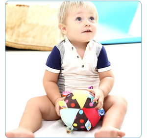 Nouveau bébé éducatif tissu balle jouet 0-3 <span class=keywords><strong>mois</strong></span> 1 an peluche main saisir balle formation musicale petite enfance formation - Product Image 6