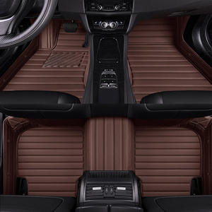 Tapis de sol de <span class=keywords><strong>voiture</strong></span> imperméables et anti-poussière en cuir durable, adaptés à un usage professionnel et sportif, faciles à nettoyer - Product Image 4