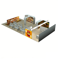 Stand d'exposition modulaire 3D en aluminium pour salon professionnel, design 6x9, 5x12, 6x18, 3x3, 3x6, 3x4