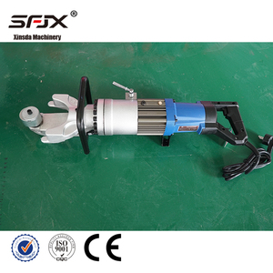 เครื่องดัดเหล็กเส้นไฮดรอลิกแบบแมนนวล SPJX ขนาด 25 มม. เครื่องดัดเหล็กคาร์บอนแบบพกพาพร้อมมอเตอร์สำหรับงานก่อสร้าง - Product Image 5