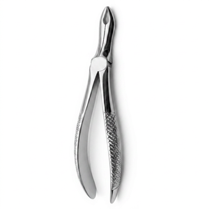 Pinzas de Extracción Dental Universales de Acero Inoxidable con Recubrimiento de Cromo, Instrumento Reutilizable Autoclavable - Product Image 1