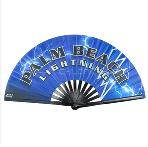 Ventilador de Mano Extra Grande con Diseño Gráfico Vibrante, Ideal para Festivales Rave, Eventos de Clubes y Conciertos - Product Image 6