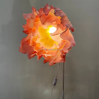 Support de fleurs géantes en organza de soie artificielle rose et pivoine pour mariages, événements et fêtes