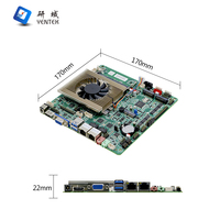 Intel 12th Core I5 1135G7 Processeur de carte mère industrielle 2 RJ45 I210AT LAN 6 RS232 COM WIFI 6 5G Module Mini ITX Carte mère