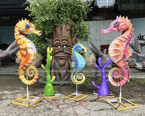 Linterna colorida Seahorse Lanterns Set Festival personalizado - Product Image 3