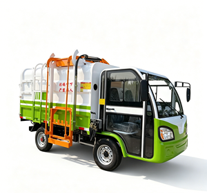 <span class=keywords><strong>รถ</strong></span>บรรทุก<span class=keywords><strong>ขยะ</strong></span>ไฟฟ้า <span class=keywords><strong>4</strong></span> <span class=keywords><strong>ล้อ</strong></span> รุ่นใหม่ มอเตอร์ AC <span class=keywords><strong>4</strong></span> กิโลวัตต์ แบตเตอรี่ 72 โวลต์ กล่องเก็บขยะ 5 ลูกบาศก์เมตร สำหรับเทศบาลและชุมชน - Product Image 1