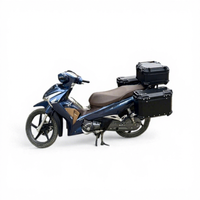 Support de bagages latéral PH KIN pour moto, en aluminium et EVA TPU, état d'occasion