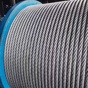 Venta Directa de Fábrica, Cable de Acero Inoxidable Hecho en China, 7x7, 1.5 mm, Acabado de Superficie BA, Doblado, Corte, Estándar ASTM, Carrete de Madera - Product Image 5