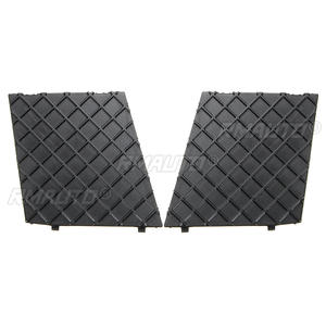 Paire de grilles inférieures noires pour pare-chocs avant de voiture BMW E60 E61 M 51117897186 51117897184, garniture de protection de pare-chocs - Product Image 2