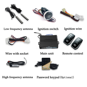 Nhà Máy Bán Buôn PKE Xe Báo Động Với Bắt Đầu Thông Minh Dừng Nút <span class=keywords><strong>Keyless</strong></span> Nhập Từ Xa Xe Hệ Thống Báo Động Từ Xa Động Cơ Bắt Đầu - Product Image 5