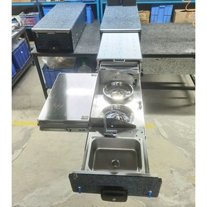 Cocina Extraíble para Camionetas VRD4X4, Diseño 2026, Universal, con Estufa, Fregadero y Almacenamiento - Product Image 3