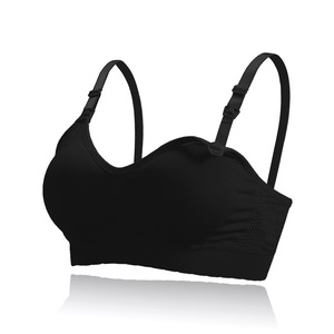 Soutien-gorge d'allaitement ajustable anti-affaissement pour femme, couleur unie - Product Image 3